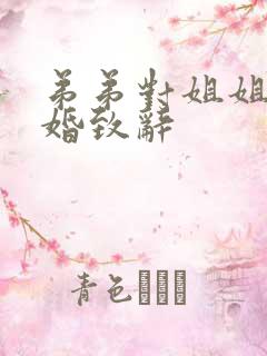 弟弟对姐姐的结婚致辞