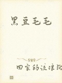 黑豆毛毛