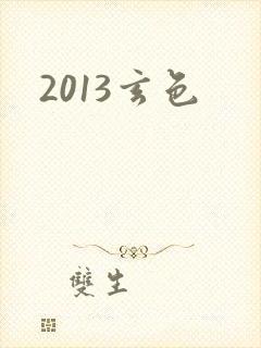 2013玄色