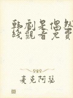 韩剧是偶然吗在线观看免费