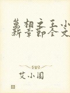 万相之王小说最新章节全文免费阅读