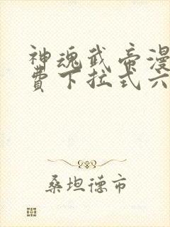 神魂武帝漫画免费下拉式六漫画6漫画