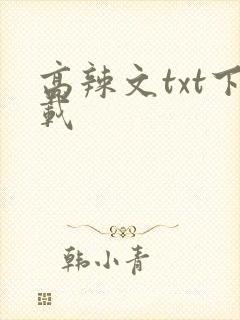 高辣文txt下载