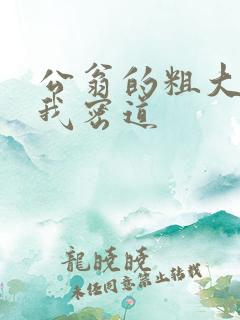 公翁的粗大挺进我密道