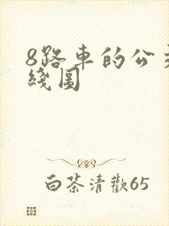 8路车的公交路线图