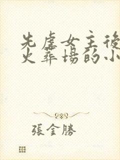 先虐女主后追妻火葬场的小说古言