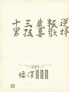 十三岁叛逆期的男孩喜欢摔东西打父母