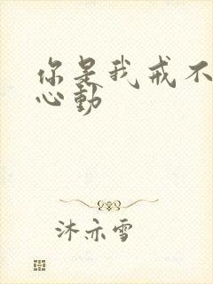 你是我戒不掉的心动