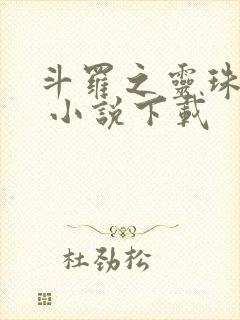 斗罗之灵珠神剑 小说下载