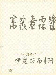 室外春雨绵绵室内欢声依旧