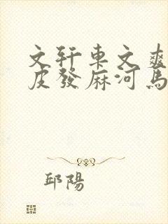 文轩车文爽到头皮发麻河马的秘密河