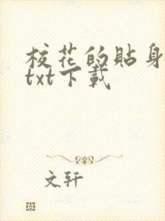 校花的贴身保镖txt下载