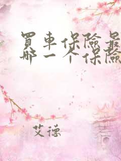 买车保险最好买哪一个保险公司的