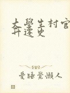 大学生村官艳遇升迁史