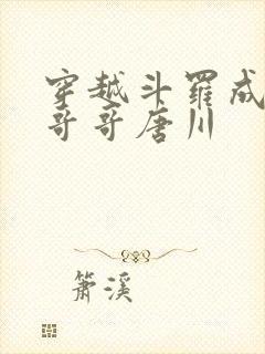 穿越斗罗成唐三哥哥唐川