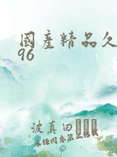 国产精品久久久96