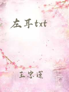 左耳txt