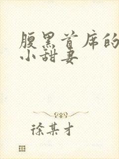 腹黑首席的替身小甜妻