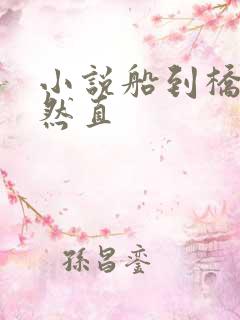 小说船到桥头自然直