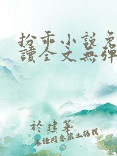 扮乖小说免费阅读全文无弹窗