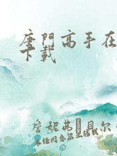 唐门高手在异世下载