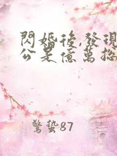 闪婚后,发现老公是亿万总裁有声版