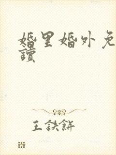 婚里婚外免费阅读