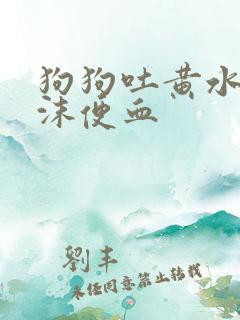 狗狗吐黄水带泡沫便血