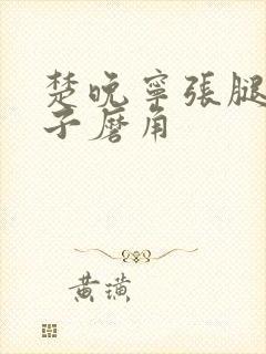 楚晚宁张腿放棋子磨角