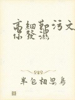 高细节污文看到你发湿