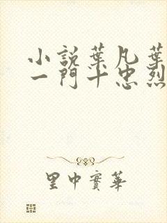 小说叶凡叶长风一门十忠烈