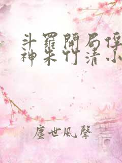 斗罗开局俘获女神朱竹清小说