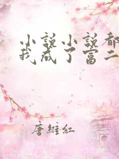 小说小说都市:我成了富二代反派