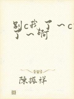 别c我了～c烂了～啊