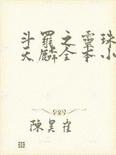 斗罗之灵珠神剑天麟全本小说免费阅读