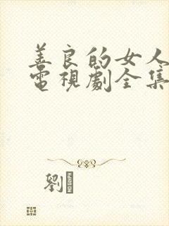 善良的女人韩国电视剧全集