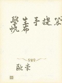 学生手提袋子 帆布