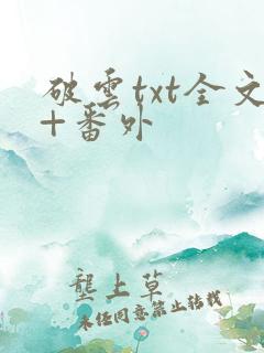 破云txt全文+番外