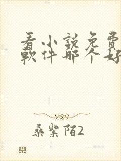 看小说免费听书软件哪个好