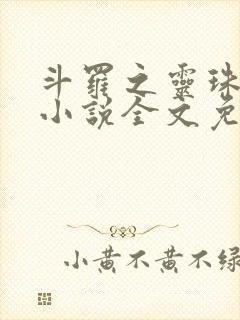 斗罗之灵珠神剑小说全文免费阅读完整版