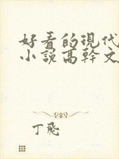 好看的现代言情小说高干文