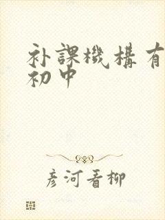 补课机构有哪些初中