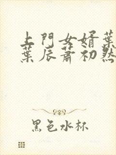 上门女婿叶辰(叶辰萧初然)最新更新