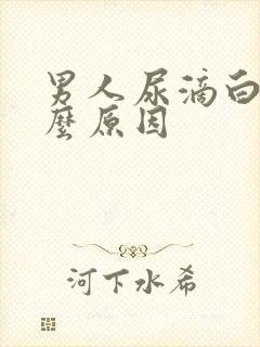 男人尿滴白什什么原因