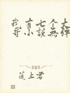 我有七个大佬哥哥小说无弹窗