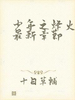 少年之烽火岁月最新章节