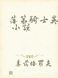 落第骑士英雄谭 小说