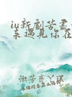 iu新剧苦尽甘来遇见你在哪里看