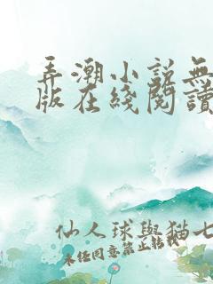 弄潮小说无删减版在线阅读