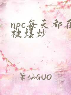 npc每天都在被爆炒